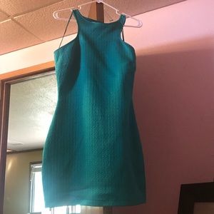 Teal dress